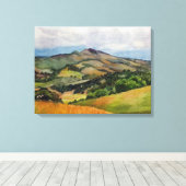 Mt. Diablo California  Canvas Afdruk (Insitu (Houten vloer))