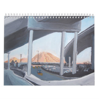 Mt. Diablo schilderijen van Stan Levine 2010 Agend Kalender