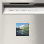 Mt Edith Cavell in Cavell Lake, Jasper Nationaal Magneet (Insitu (Vaatwasser))