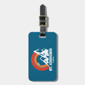 Mt. Eisenhower New Hampshire Sun Eagle Bagagelabel (Voorkant verticaal)