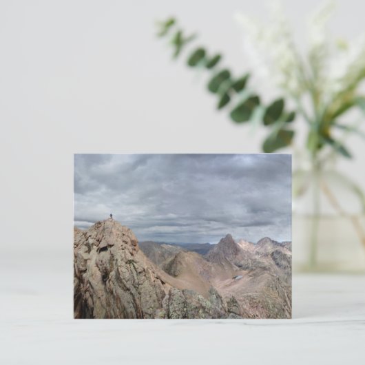 Mt Eolus Catwalk - Chicago Basin - Colorado Briefkaart (Staand voorkant)