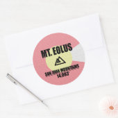 Mt. Eolus Ronde Sticker (Envelop)