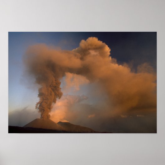 Mt. Etna Top vent, Sicilië, Italië Poster (Voorkant)