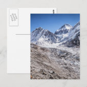 Mt Everest & Base Camp in Snowy Himalayan Mountain Briefkaart (Voorkant / Achterkant)