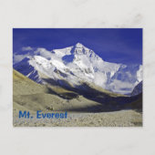 Mt. Everest Base Camp Tibetan side Briefkaart (Voorkant)