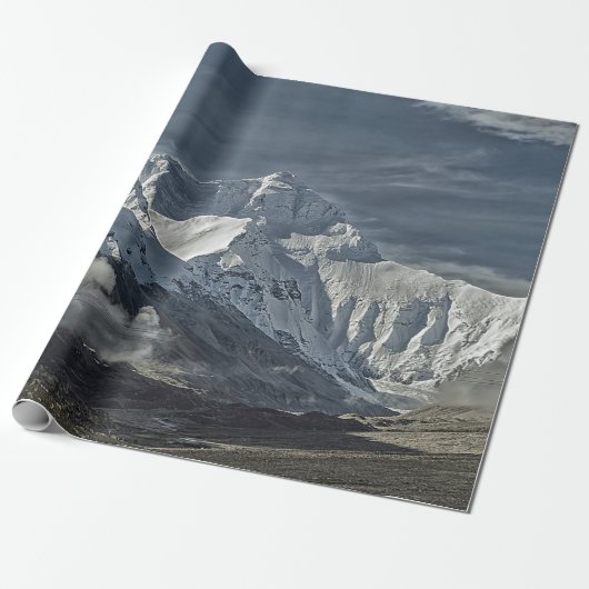 Mt Everest Cadeaupapier (Uitgerold)