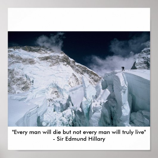 Mt Everest Poster (Voorkant)