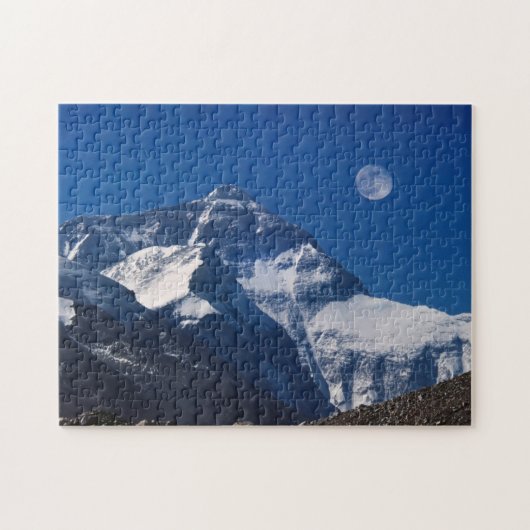 Mt. Everest | Tibet, China Legpuzzel (Horizontaal)