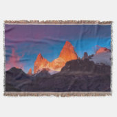 Mt Fitz Roy bij Sunrise Deken (Voorkant)