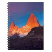 Mt Fitz Roy bij Sunrise Notitieboek (Voorkant)