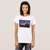 Mt Fitz Roy bij Sunrise T-shirt (Voorkant volledig)