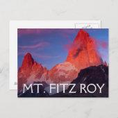 Mt Fitz Roy Briefkaart (Voorkant / Achterkant)