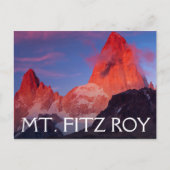 Mt Fitz Roy Briefkaart (Voorkant)