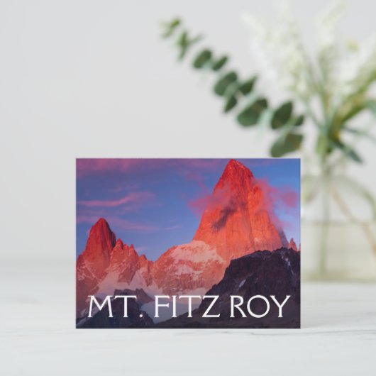Mt Fitz Roy Briefkaart (Staand voorkant)