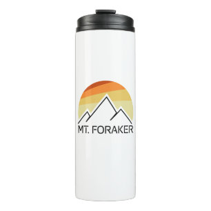 Mt. Foraker Alaska Retro Thermosbeker