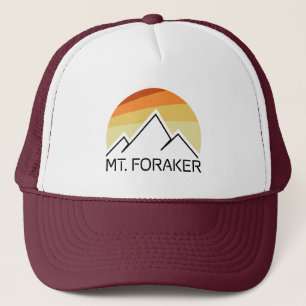 Mt. Foraker Alaska Retro Trucker Pet