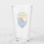 Mt. Foraker Alaska Zonsopgang Glas (Achterkant)