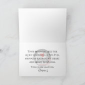 Mt. Fuji Abstract landschap horizontaal Bedankkaart (Binnen)