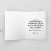 Mt. Fuji Abstract landschap verticaal Bedankkaart (Binnen)