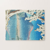 Mt Fuji After Snow Hasui Kawase shin hanga winter Legpuzzel (Horizontaal)