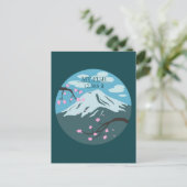 Mt. Fuji Altitude Briefkaart (Staand voorkant)