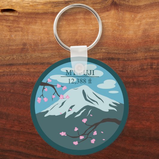 Mt. Fuji Altitude Sleutelhanger (Voorkant)