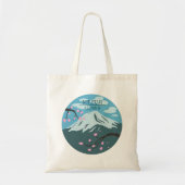 Mt. Fuji Altitude Tote Bag (Voorkant)