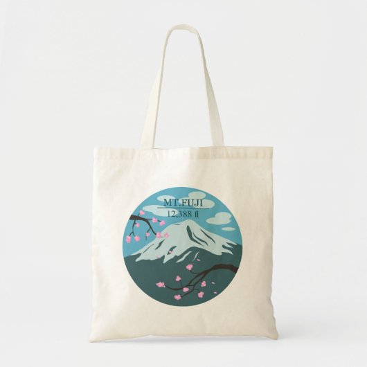Mt. Fuji Altitude Tote Bag (Voorkant)