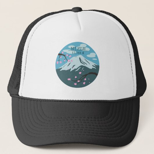 Mt. Fuji Altitude Trucker Pet (Voorkant)