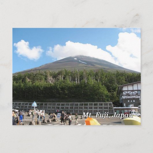 Mt Fuji Briefkaart (Voorkant)