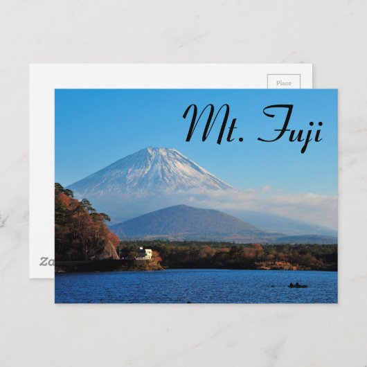 Mt Fuji Briefkaart (Voorkant / Achterkant)
