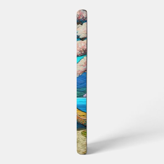 Mt.Fuji Cherry Blossom Samsung Galaxy Hoesje (Linkerkant)