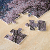 Mt Fuji en Cherry Blossom Legpuzzel (Zijkant)