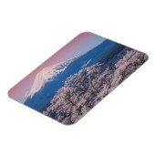 Mt Fuji en Cherry Blossom Magneet (Linkerzijde)