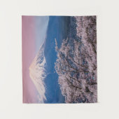 Mt Fuji en Cherry Blossom Wandkleed (Voorkant)