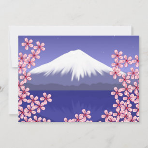 Mt. Fuji en Sakura Blossom