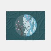 Mt. Fuji Fleece Deken (Voorkant (Horizontaal))