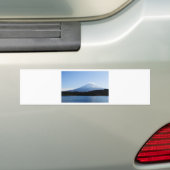 Mt Fuji Fuji Lake Kawaguchi Bumpersticker (Op auto)