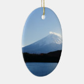Mt Fuji Fuji Lake Kawaguchi Keramisch Ornament (Rechts)