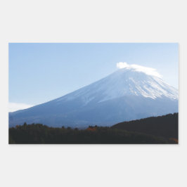 Mt Fuji Fuji Lake Kawaguchi Rechthoekige Sticker