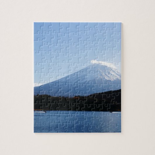 Mt Fuji Fuji meer Kawaguchi Legpuzzel (Verticaal)