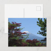 Mt Fuji Japan Briefkaart (Voorkant / Achterkant)