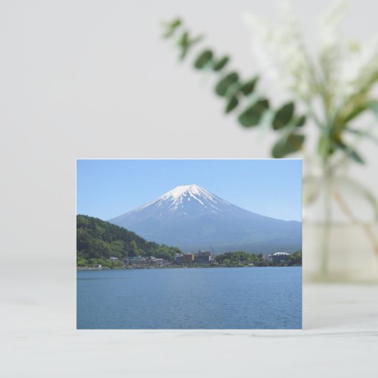 Mt Fuji Japan Briefkaart (Staand voorkant)