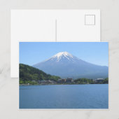 Mt Fuji Japan Briefkaart (Voorkant / Achterkant)