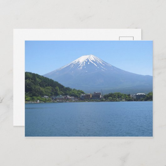Mt Fuji Japan Briefkaart (Voorkant / Achterkant)
