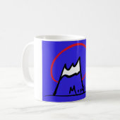 Mt.fuji japan koffiemok (Voorkant links)