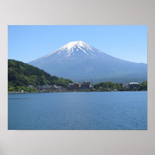 Mt Fuji Japan Poster (Voorkant)