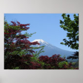 Mt Fuji Japan Poster (Voorkant)