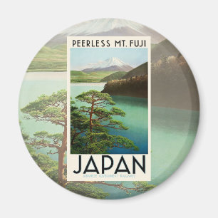 Mt Fuji Japan Travel Poster  kunst Magneet