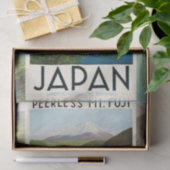 Mt Fuji Japan Travel Poster  kunst Tissuepapier (Geschenk)